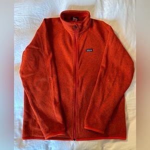 Patagonia Better Sweater Jacket Men’s L burnt orange